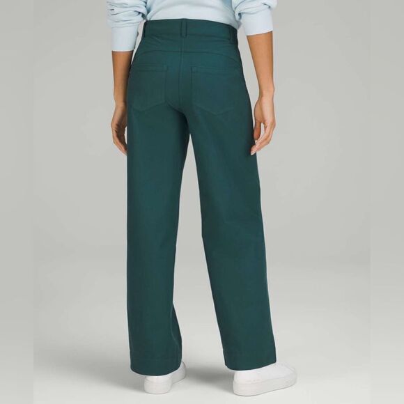 NEW Lululemon City Sleek 5 Pocket Wide-Leg High-Rise Pant Light Utilitech - Picture 3 of 6